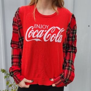 Coca cola Flannel Rework